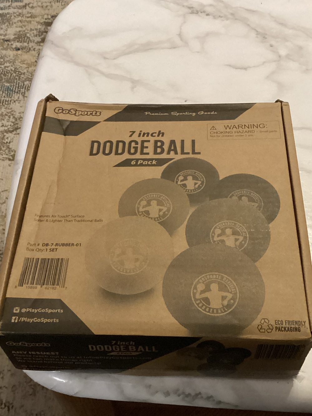 7-Inch Dodgeball 6-Pack -